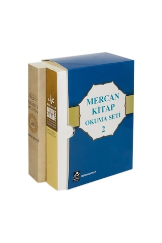 Mercan Okuma Seti 2 - Muhtasar Hayatü's - Sahabe ve Riyazü's Salihin - 2 Kitap Kutulu Set - M. Yusuf Kandehlevi - Mercan Kitap