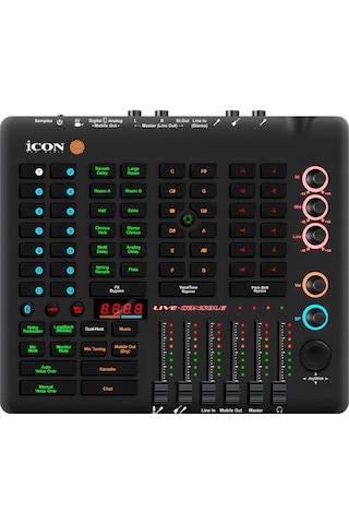 Icon Pro Audio Live Console Canlı Yayın / Podcast Mikseri