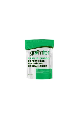 15.15.15+15 So3 Kimyasal Gübre 1 KG