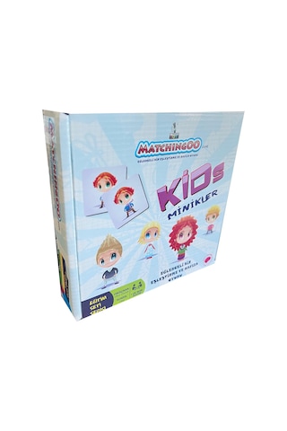 Matchingoo Eşleştirme Ve Hafıza Kartları : Kids - Minikler