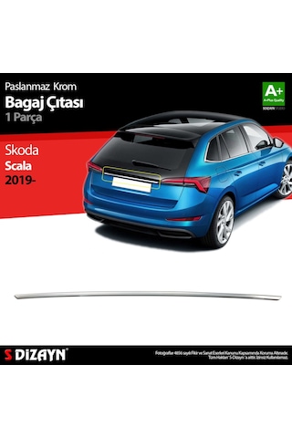 Skoda Scala Krom Bagaj Çıtası 2019 Üzeri
