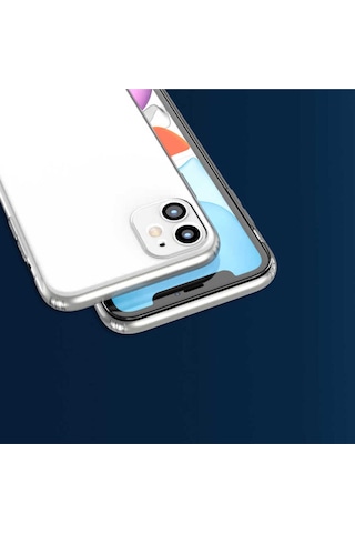 Apple Uyumlu iPhone 11 Pro Şeffaf Silikon Kılıf Esnek Darbe Emici Ultra İnce Şeffaf Telefon Koruyucu Kapak