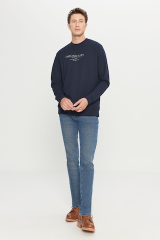 AC&Co / Altınyıldız Classics Erkek Lacı 2 İplik Pamuklu Standart Fit Normal Kesim Bisiklet Yaka Sweatshirt Lacı