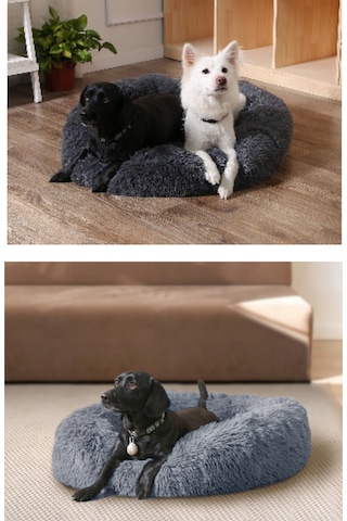 Leezsing Çıkarılabilir Yumuşak Yastık, Büyük Sakinleştirici Yastık, Yıkanabilir Evcil Hayvan Yastığı, Kendinden Isıtmalı Yastık Yatağı, Çeşitli Renkler