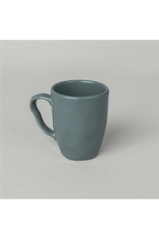 Linens Laurel Seramik 370 Ml Kupa Yeşil Yeşil