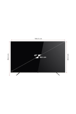 Next YE-65GFSG8 65" 165 Ekran 4K Ultra HD Google QLED LED TV