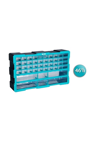 Eurostar Kkd5146 Yatay Monoblok Organizer Çekmece Seti 46'lı