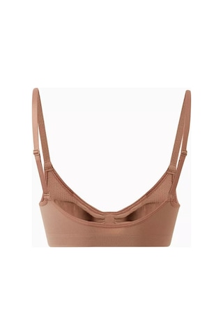 Skims Seamless Sculpt Bralette, Dikişsiz Şekillendirici Bralette, Konforlu Ve Esnek Destek Koyu Bej