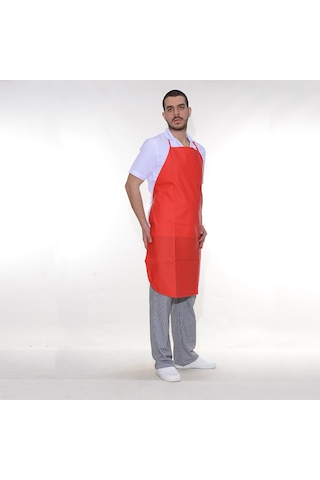 Winlex 70x100 Su Geçirmez Önlük Kırmızı