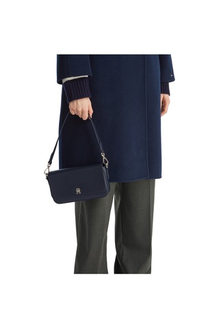 Tommy Hilfiger Kadın Çapraz Çanta Aw0aw17677dw6 Mavi