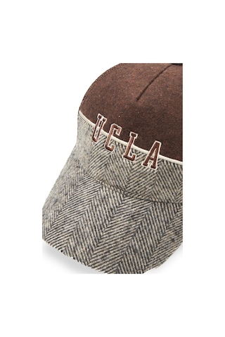 Ucla Ventura Koyu Kahve Baseball Cap Nakışlı Unisex Şapka Koyu Kahve