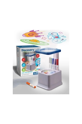 Discovery Kids - Eğlenceli Sanat Projeksiyonu Ve Boyama Seti White