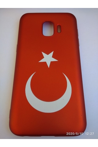 Samsung Uyumlu Galaxy J2 Core Türk Bayraklı Silikon Kılıf