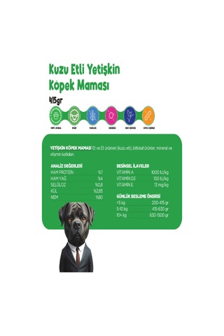Propaw Kuzu Parça Etli Jöleli Premium Tahılsız Yetişkin Köpek Maması 24 x 415 G