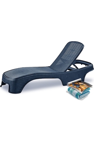 Brezza Royal Rattan Bahçe Havuz Şezlong 2 Li
