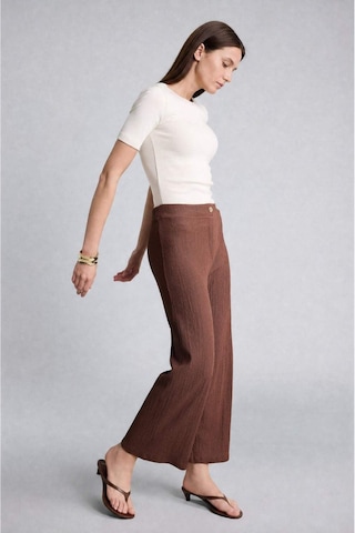 Defacto Culotte Düz Paça Bürümcük Pantolon H8605ax26hsbn330 Kahve-bn330