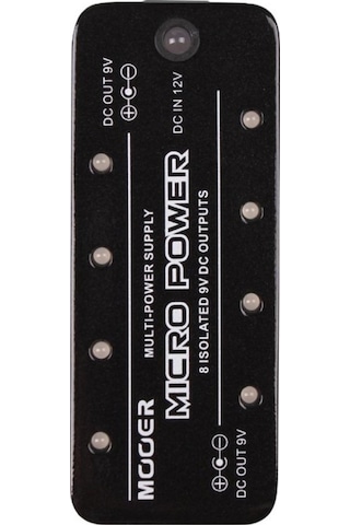 Mooer Micro Power 8 Giriş Çoklu Adaptör