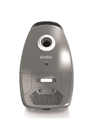 Simfer 6310 Toz Torbalı Yatay Süpürge 800W Gümüş-Gri