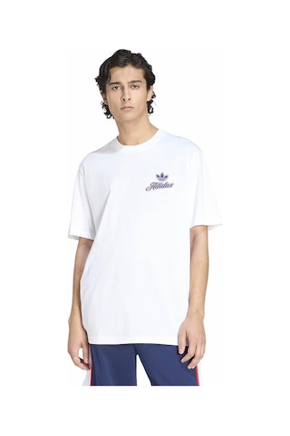 Adidas Gfx T Erkek Beyaz T-shirt Ke2248