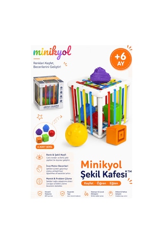 Şekil Kafesi Esnek Lastikli Duyusal Aktivite Küpü Şekil Ve Renk Öğrenme Oyuncağı Şekil Kafesi Esnek Lastikli Duyusal Aktivite Küpü Şekil Ve Renk Öğrenme Oyuncağı