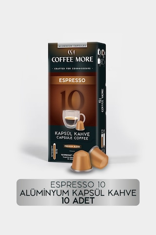 Coffee More 10 Espresso Kapsül Kahve 37900450