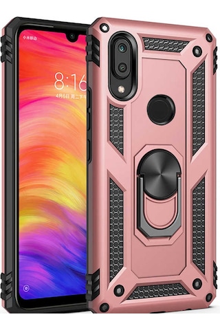 Samsung Uyumlu Galaxy A20 Kılıf Zore Vega Kapak Rose Gold