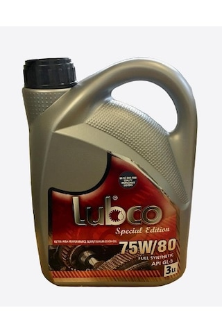 Lubco Ep 75W-80 GL-5 Dişli Yağı 3 L