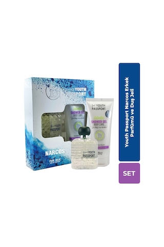 Youth Passport Narcos Erkek Parfüm EDP 100 ML + Duş Jeli 200 ML