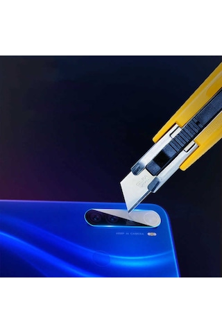 Kilifone - Xiaomi Redmi Note 8 Uyumlu - Kamera Lens Koruyucu Cam Koruma - Şeffaf