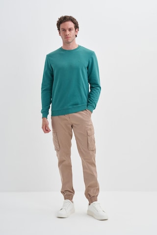Cazador 5610 Erkek 3 İplik Sweatshirt Orman Yeşili