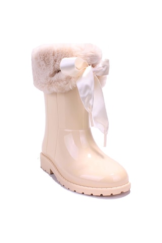 Igor W10239 Campera Charol Soft Sedef Ortopedik Kız Çocuk Yağmur Çizme Sedef
