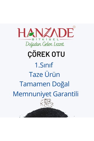 Hanzade Bitkisel Çörek Otu Tane 100 Gr