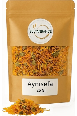Aynısefa Çiçeği Calendula Officinalis Kurutulmuş Doğal Bitki Çayı Ve Cilt Bakım Desteği