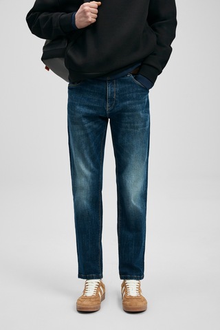 Lufian Alex Smart Jean Erkek Pantolon Slim Fit İndigo İndigo 111200223100250