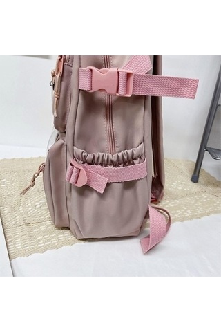 Dancemonkey Kız Sırt Çantası Su Geçirmez Naylon Sevimli- Yeşil Yeşil