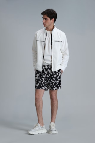 Lufian Erkek Font Deniz Şortu 111220092 Siyah