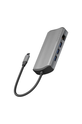 Aluhub Max 100w Type-c Pd Şarj Destekli 11in1 4k Hub Dönüştürücü - Koyu Gri
