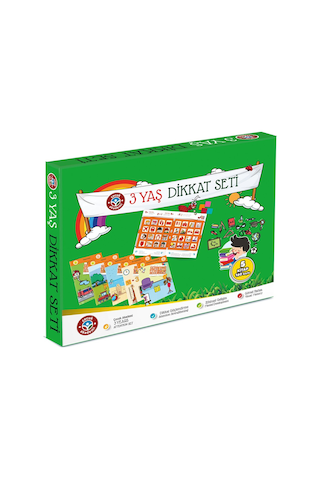 3 Yaş 4 Yaş Ve 5 Yaş Dikkat Seti