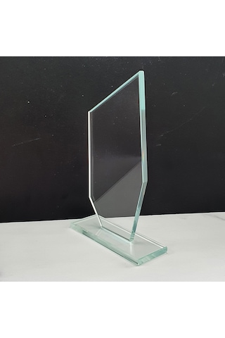 Decorita Plaket | Kristal Cam Plaket|Şekil-2|Baskısız|10'lu Takım