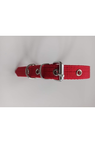 Kozaklı Kedi ve Yavru Köpek Tasması Kırmızı 40 x 2 CM Kırmızı