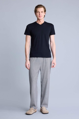 Defacto Slim Fit Dar Kesim V Yaka Üst L4884az26spbk27 Siyah-bk27