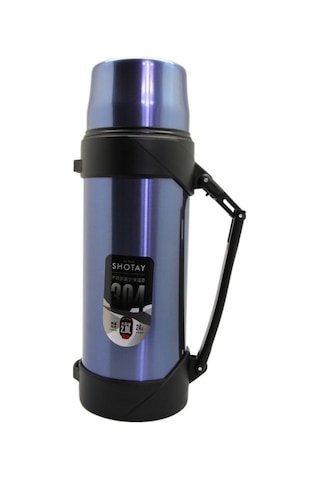 Shotay Çelik Termos 2000ml Mavi