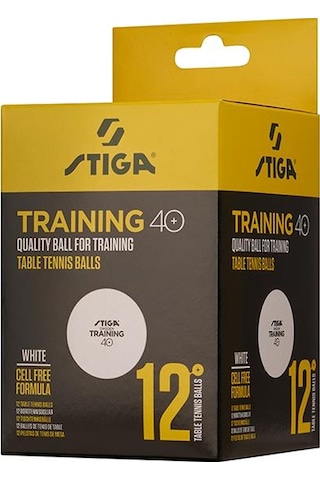 Stiga Table Tenis Ball Traınıng Pinpon Topu Beyaz 12li 1110-2610-12
