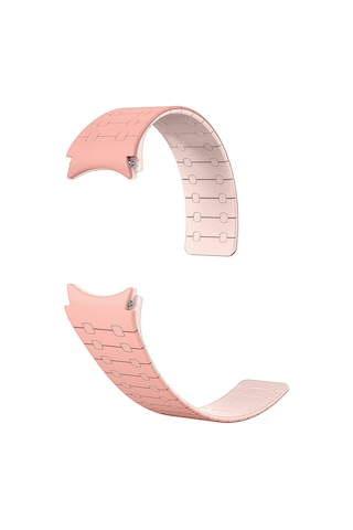 Xemu Galaxy Uyumlu Watch 6 44mm Krd-111 20mm Çizgili Desenli Silikon Kordon-siyah