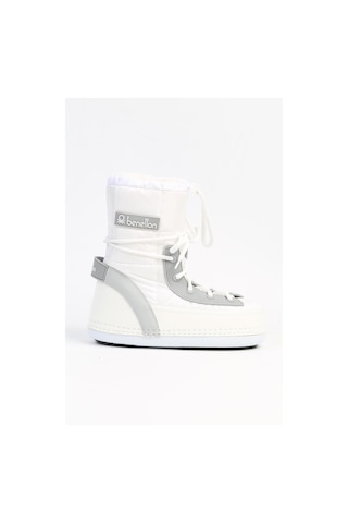 United Colors Of Benetton Benetton Bn-50085 - 3831 Beyaz - Kadın Bot Renkli Çok Renkli