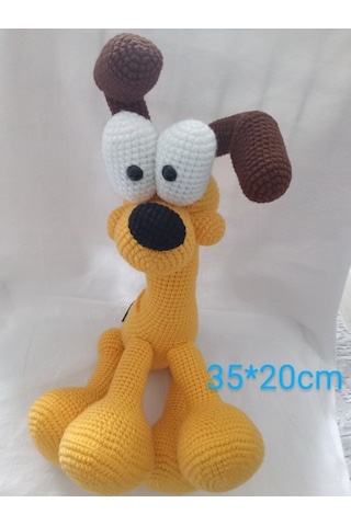 Amigurumi Sarı Köpek