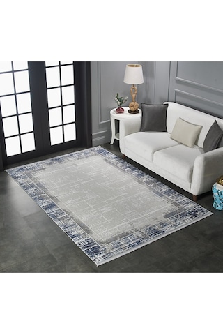 Gümüşsuyu Viera 11607 - Mavi Halı