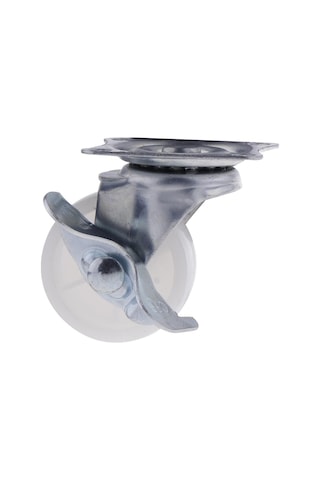 Suntek 1 Paket 1.5 "döner Teker Naylon Tekerlek Üst Plaka