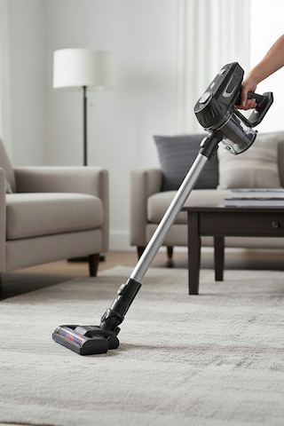 Homend Dustrider 1261h Şarjlı Led Işıklı Kablosuz Dikey Süpürge
