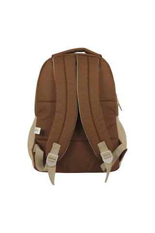 Capybara Erkek Çocuk İlkokul Okul Sırt Çantası - Bej - Kahverengi - 5230 Çok Renkli